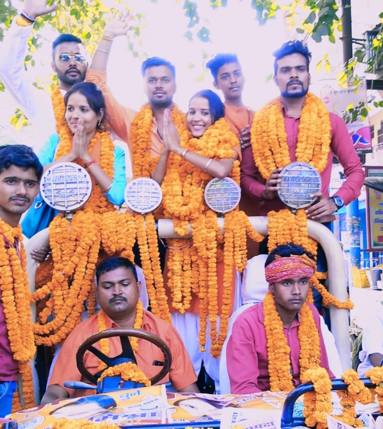 KBPG COLLEGE छात्रसंघ चुनाव – प्रकृति मिश्रा बनीं अध्यक्ष